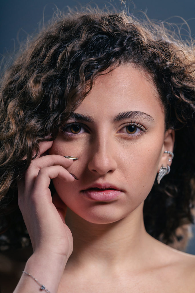 Portrait corporate gros plan visage